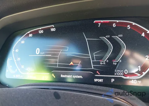 2023 BMW X5 xDrive40I из США, поврежденный, VIN 5UXCR6C02P9P88656